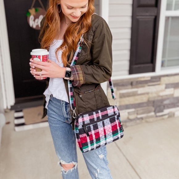 Vera Bradley Handbags - Vera Bradley Triple Compartment Crossybody